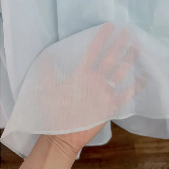 Aje Pandorea Layered Maxi Dress Silver Blue - Picture 6 of 16